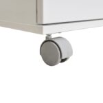 Ντουλάπι Aid άσπρο μελαμίνη 85x44x81εκ ed4291 - Image 3