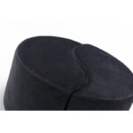 Σκαμπώ Alis μαύρο βελούδο 80x40x80cm ed4303 - Image 3