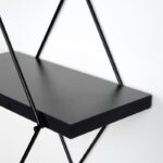 Ραφιέρα Crorl μαύρο μέταλλο 40x31x15εκ ed4323 - Image 2