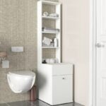 Ντουλάπι μπάνιου Nessa άσπρο μελαμίνη 39 6x52 2x167 8εκ ed4364