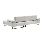 Γωνιακός καναπές Mustang Large Right μπεζ 174x314cm ed4373 - Image 2