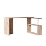 Γραφείο Crudo Atlantic μελαμίνη 130x50x73 8cm ed4399 - Image 3