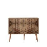 Μπουφέ Mente SONOMA OAK ΜΕΛΑΜΙΝΗ 120x36xH90cm ed4417 - Image 5