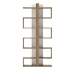 Βιβλιοθ΄΄ηκη Dor δρυς μελαμίνη 78x29 5x170εκ ed4422 - Image 4