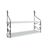 Ραφιέρα Seramoni άσπρο μελαμίνη 72x20x51εκ ed4433 - Image 3