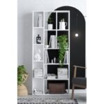 Βιβλιοθήκη Albedino 75x18x70cm μελαμίνη ed4447