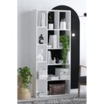 Βιβλιοθήκη Albedino 75x18x70cm μελαμίνη ed4447 - Image 4