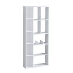 Βιβλιοθήκη Albedino 75x18x70cm μελαμίνη ed4447 - Image 3