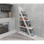 Βιβλιοθήκη Arven άσπρο μελαμίνη 100x29 5x150εκ ed4458 - Image 5