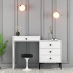 Κονσόλα Lizbon άσπρη 124x40x84 7cm ed4485