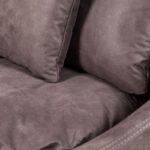 Πολυθρόνα Cherry γκρι ύφασμα 124x106x76cm ed4486 - Image 3