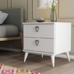 Κομοδίνο Grande 52x45x55 1cm μελαμίνη ed4497