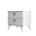 Κομοδίνο Grande 52x45x55 1cm μελαμίνη ed4497 - Image 3