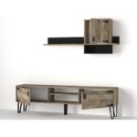 Έπιπλο τηλεόρασης Costa Patik χρώμα 180x29 5x49cm ed4549 - Image 3