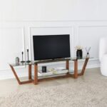 Έπιπλο τηλεόρασης Amalfi Walnut 158x35x35cm ed4560