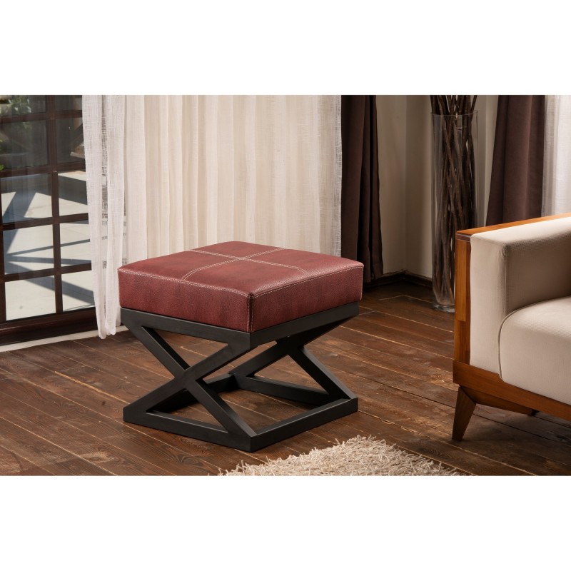 4594_0-800x800 Σκαμπώ Cosi κεραμιδί χρώμα μεταλλικό 46x44cm ed4594 - Image 1