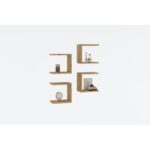 Ράφι τοίχου Base Sapphire Oak 30x19 6cm μελαμίνη ed4607 - Image 5