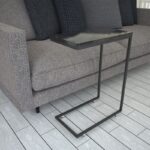 Βοηθητικό τραπέζι Calais μαύρο Marble 46x26x62cm ed4610 - Image 5