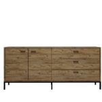 Μπουφέ Porta 180x45x80cm μελαμίνη ed4611 - Image 4