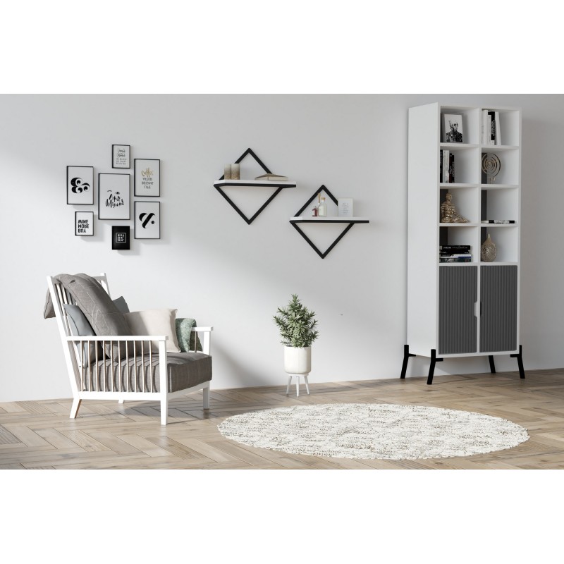 4617_0-800x800 Ραφιέρα Sezo άσπρο μελαμίνη 42 2x15x42 4εκ ed4617 - Image 1