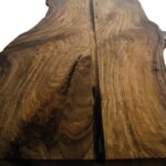 Τραπέζι σαλονιού Ushuai καρυδί μασίφ ξύλο 110x65x50εκ ed4625 - Image 4