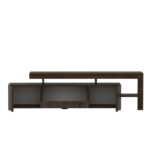 Έπιπλο τηλεόρασης Belon καρυδί 192x37x53cm ed4657 - Image 2