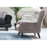 Πολυθρόνα Polyanna καφέ 78x84x86cm ed4660 - Image 4