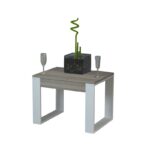 Τραπεζάκι σαλονιού Linosa λευκό cordoba 60x45x45cm μελαμίνη ed4696 - Image 4