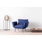 Πολυθρόνα Jax Navy Blue 90x60x43cm ed4699