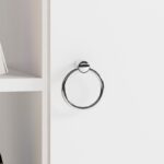 Ντουλάπι μπάνιου Lago oak άσπρο 50x30x140cm ed469 - Image 4