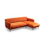 Γωνιακός καναπές Sevilla Right Πορτοκαλί 270x170cm ed4707 - Image 4