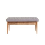 Αποθηκευτικό σκαμπώ Vina Soho Atlantic μελαμίνη 110x40x51cm ed4728