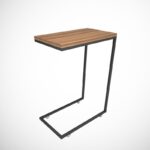 Βοηθητικό τραπέζι Calais καρυδί 46x26x62cm ed4755 - Image 3