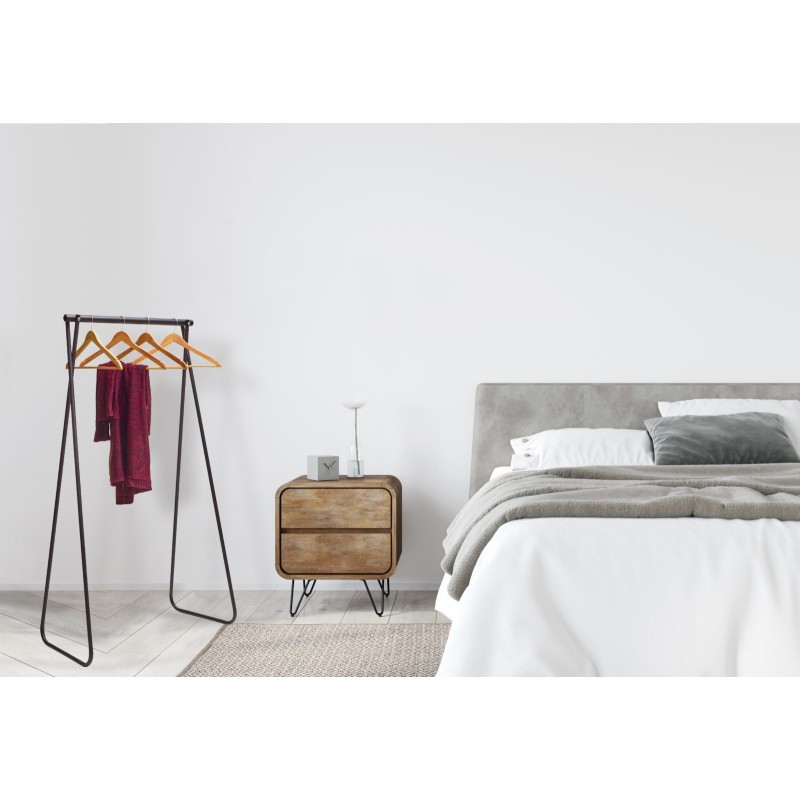 4760_0-800x800 Κρεμάστρα Aski μαύρο μέταλλο 70x150x45εκ ed4760 - Image 1