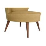 Πολυθρόνα Fiume Milky Brown 80x74x76cm ed4765 - Image 4