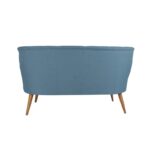 Καναπές διθέσιος Divanetto 140x71x80cm μπλε ed4771 - Image 3