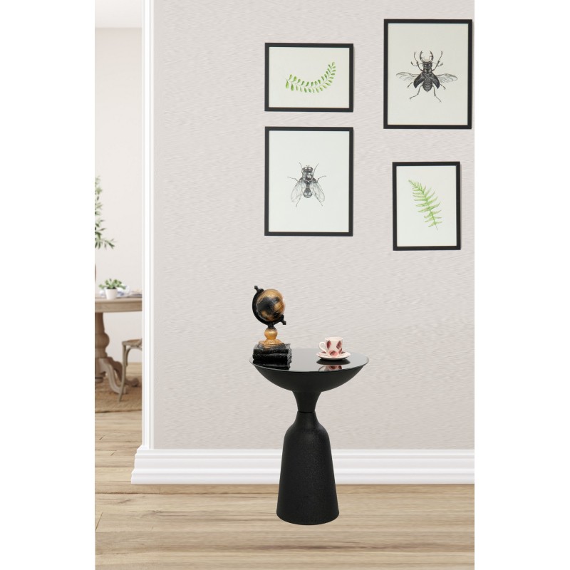 4776_0-800x800 Βοηθητικό μεταλλικό τραπεζάκι Corti μαύρο χρώμα 42x56cm ed4776 - Image 1