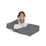 Πουφ Single Seat Fume αδιάβροχο ύφασμα 65x40x50cm ed4823 - Image 2