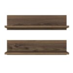 Ραφιέρα Mali καρυδί μελαμίνη 60x13x15εκ ed4826 - Image 3