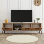 Έπιπλο τηλεόρασης Dafni oak 150x34x52cm ed4828 - Image 4