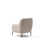 Πολυθρόνα Venus κρεμ 77x70x77cm ed4868 - Image 3