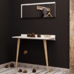 Έπιπλο εισόδου Entrato άσπρο χρώμα μελαμίνη 80x32x84cm ed4896 - Image 3