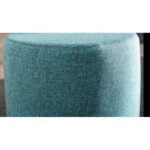 Σκαμπό Liza τιρκουάζ ξύλινα πόδια 40x40x42εκ ed4900 - Image 4