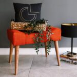 Σκαμπώ New Cool κεραμιδί 58x40x45cm ed4927 - Image 5