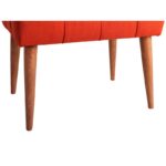 Σκαμπώ New Cool κεραμιδί 58x40x45cm ed4927 - Image 3