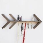 Ραφιέρα Raf καρυδί ξύλο 52x8x20εκ ed4934