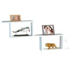 Ραφιέρα Selene άσπρο μελαμίνη 101 4x14 5x45εκ ed4944 - Image 4