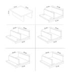 Καναπές κρεβάτι τριθέσιος με δίσκο Liones γκρι 223x94x82cm ed4966 - Image 2