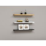 Ραφιέρα τοίχου Boss Multicolor μελαμίνη 60x14 5cm ed4967 - Image 3