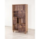 Βιβλιοθήκη Mare Atlantic Pine χρώμα μελαμίνη 80x36xH155cm ed4970 - Image 5